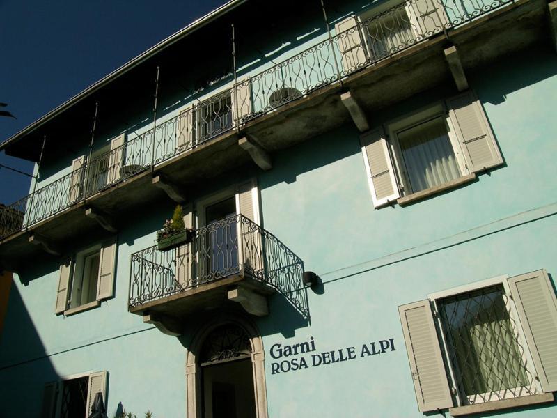 Garni Rosa Delle Alpi Hotell Gordola Exteriör bild